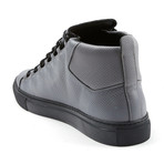 Balenciaga // High Top Lizard Texture Sneaker // Grey (Euro: 40)