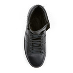 Saint Laurent // High Top Fringed Sneaker // Black (Euro: 40)