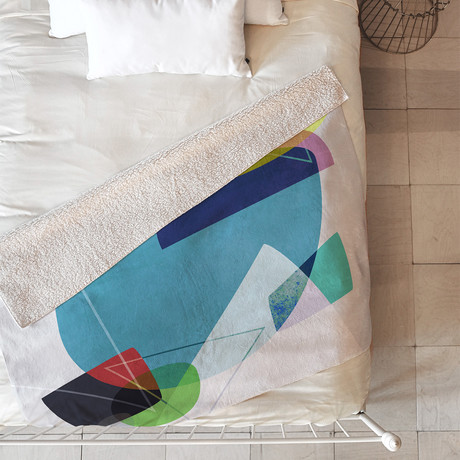 Graphic 122 X // Fleece Throw Blanket (Medium)