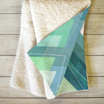 Graphic 107 Y // Fleece Throw Blanket (Medium)