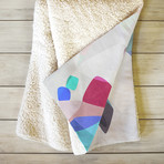 Graphic 201 B // Fleece Throw Blanket (Medium)