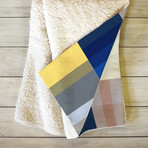 Nordic Combination 30 // Fleece Throw Blanket (Medium)