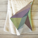 Nordic Combination 31 X // Fleece Throw Blanket (Medium)