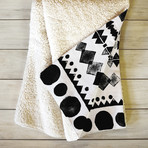 Geometry 5 // Fleece Throw Blanket (Medium)
