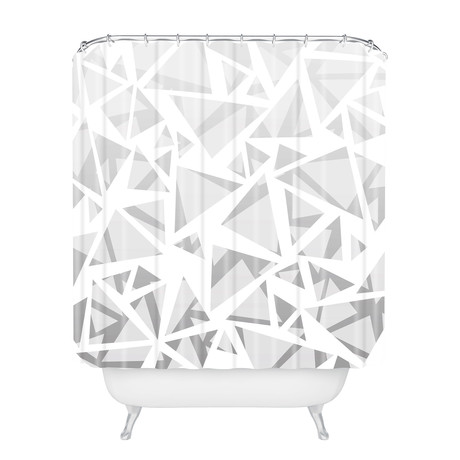 Triangles I // Shower Curtain