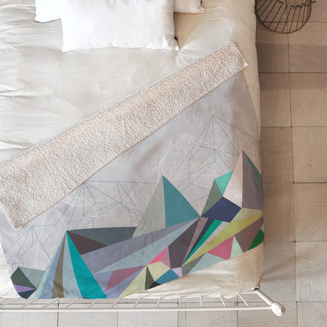 Colorflash 1 X // Fleece Throw Blanket (Medium)