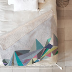 Colorflash 1 X // Fleece Throw Blanket (Medium)
