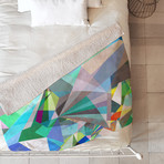 Colorflash 5 X // Fleece Throw Blanket (Medium)