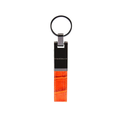 Crocodile Key Ring (Orange)