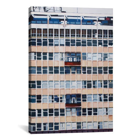Office Blocks Series: 22-27, London // Albert Embankment (26"W x 18"H x 0.75"D)