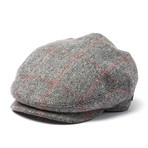 British Peebles Flat Cap // Devon Check (XL)