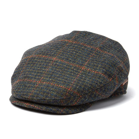 British Peebles Flat Cap // Hebdon Check (S)