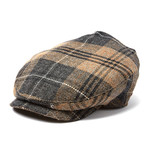 British Peebles Flat Cap // Selby Plaid (L)