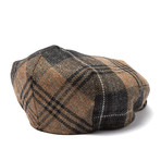 British Peebles Flat Cap // Selby Plaid (L)