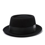 Linotype Pork Pie Hat // Black (S)