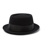 Linotype Pork Pie Hat // Black (S)