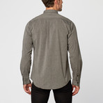 Burnside // Long Sleeve Flannel Shirt // Grey (XL)