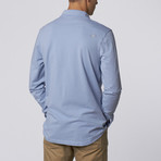 Long Sleeve Knit Shirt // Slate (M)