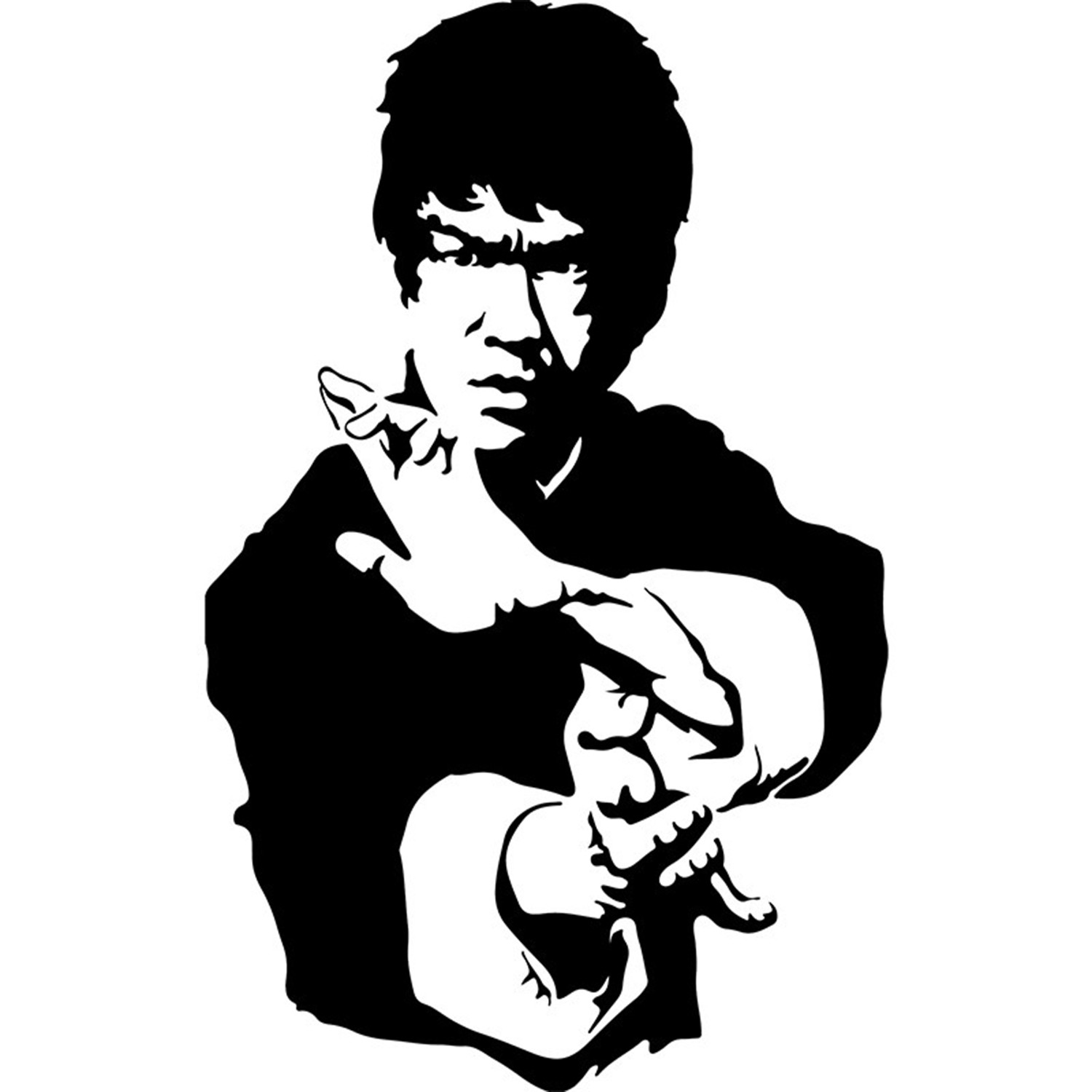 Bruce Lee II - Ambiance Sticker - Touch of Modern