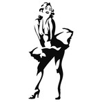 Ambiance Sticker // Marilyn Monroe II