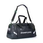 Refuge Waterproof Duffel Bag (Lime Green + Black)