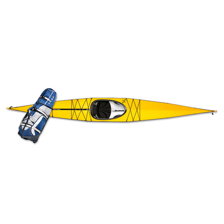 Seeker Portable Performance Kayak // Halo Yellow