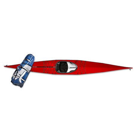 Seeker Portable Performance Kayak // Mystic Red