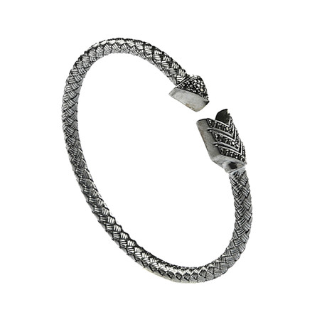 Gunmetal + Silver Bracelet