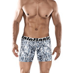 Microfiber Boxer Brief // Snow Camo (S)