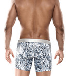 Microfiber Boxer Brief // Snow Camo (S)