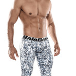 Athletic Camo Boxer Brief // Snow (S)