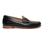 Warfield & Grand // Drake Penny Loafer // Black + Grey (US: 11)