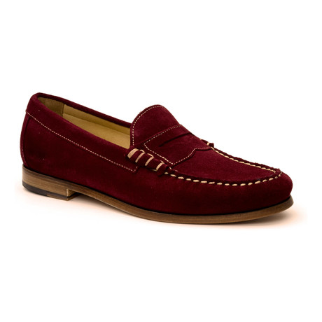 Drake Penny Loafer // Bordo (US: 8)