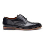 Connor Cap Toe Derby // Black (US: 9.5)