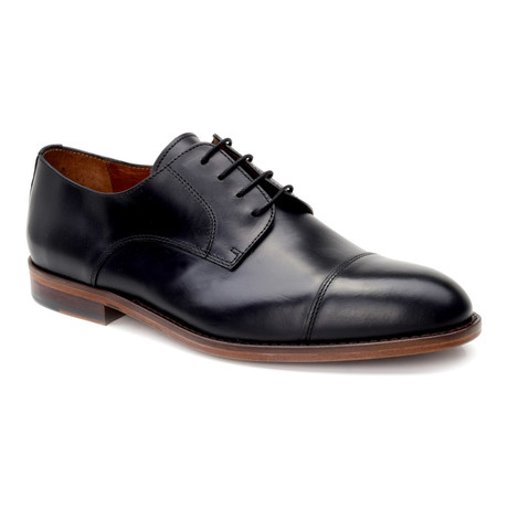 Connor Cap Toe Derby // Black (US: 8)