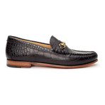 Miller Bit Loafer // Black + Gold (US: 11)