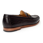 Miller Bit Loafer // Black + Gold (US: 11)