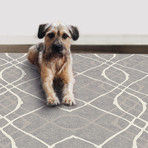 Washable Rug + Nonslip Pad // Amara Gray (8' x 10')