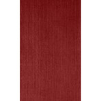 Washable Rug + Nonslip Pad // Solid Chenille Red (3'L x 5'W)