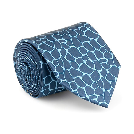 Frederick Silk Tie // Blue