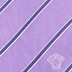 Damian Silk Tie // Purple