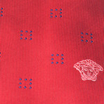 Theron Silk Tie // Red