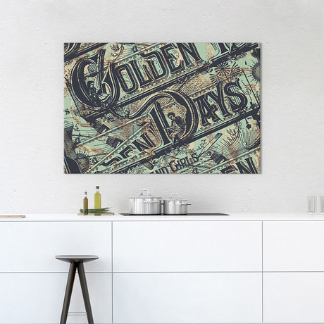 Golden Days (18"W x 26"H x 0.75"D)