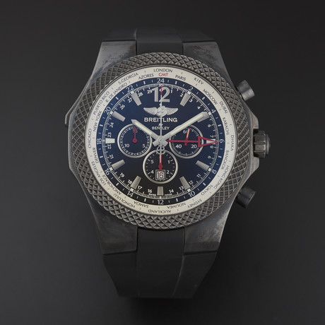 Breitling Bentley GMT Midnight Carbon Chronograph Automatic // M4736212/B919 // Store Display