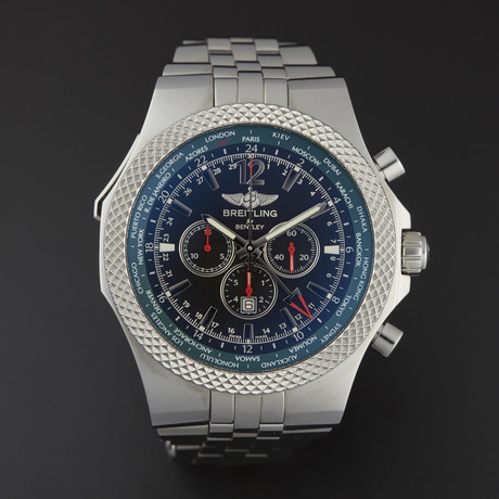 Breitling Bentley GMT Chronograph Automatic // A47362S4/B919 // Store Display