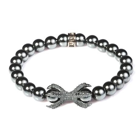 Hematite Bracelet // Claws