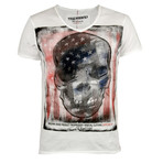 Skull Tee // Off White (S)