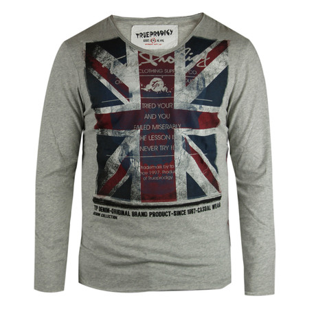 Union Jack Tee // Grey (S)