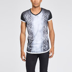 The Mexican Tee // White + Black (S)