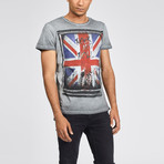 Rock + Roll Unity Tee // Dark Grey (S)